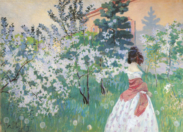 V. E. Borisov-Musatov: Spring, 1901