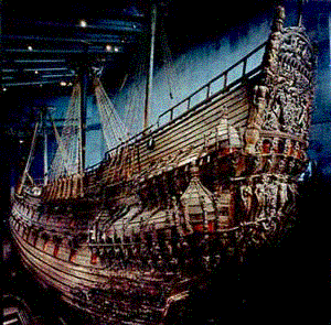 vasa galleon ship wasa mary rose capsizes gif heavy