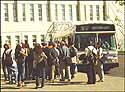 Students Arriving by Bus