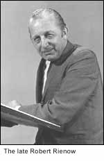 The late Robert Rienow