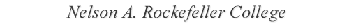 Nelson A. Rockefeller College