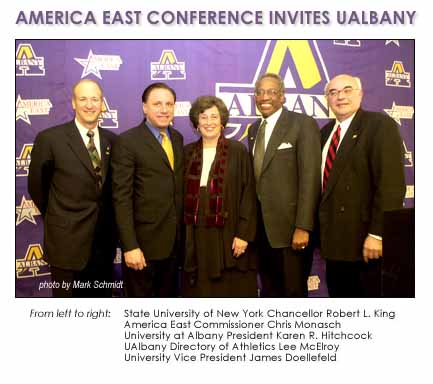 America East Conference Invites UAlbany