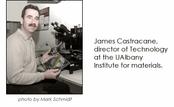James Castracane, Director of Technology at UAlbany Institute for Materials