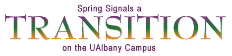 Spring Signals a Transition on UAlbany Campus