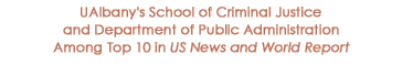 School of Criminal Justice Among Top 10 in US News and World Report