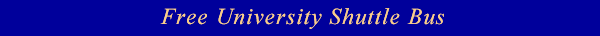 Free University Shuttle Bus