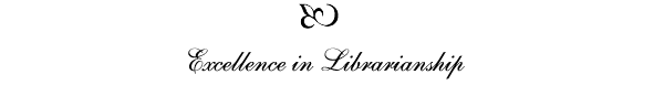 Excellence in Librarianship