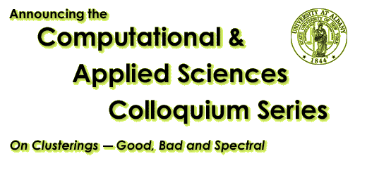 Announcing the Computational & Applied Sciences Colloquium Series