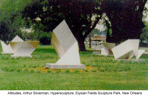 [Image] Attitudes, Arthur Silverman, Hypersculpture