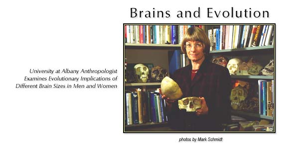 Main story on Dean Falk for Albany Magazine