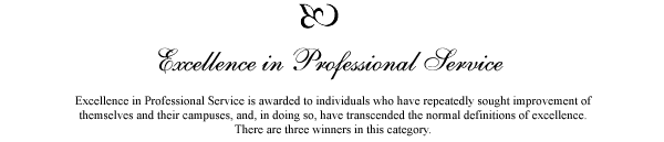 Excellence in Professional Service