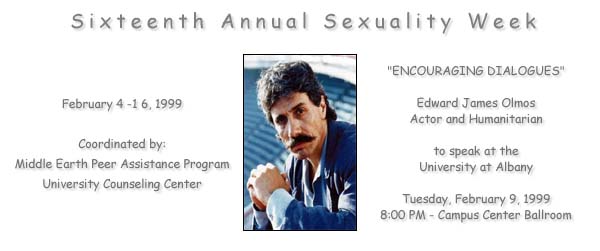 Sixteenth
Annual Sexuality Week