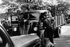 1939 DFU Milk Strike in Heuvelton and Canton - DFU picketing.