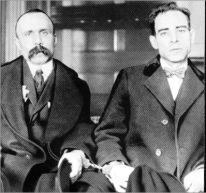 Nicola Sacco and Bartolomeo Vanzetti.