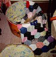 Gibson House hatbox from Kelly Wilhelm's Web site.