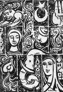 Drawing by Nurullah Berk, from http://www.cs.rpi.edu/~sibel/poetry.