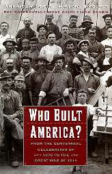 Box cover WHO BUILT AMERICA? CD-ROM