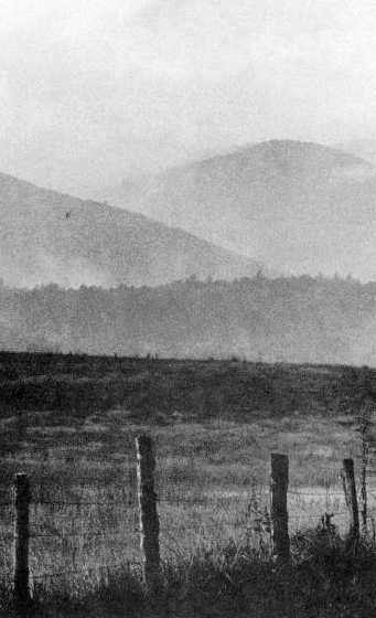 Cades Cove, Great Smoky Mountains, 1990, Malcolm Wilson. Source: http://www.uky.edu/RGS/AppalCenter/photolis.htm. Used by permission.