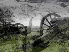 Frame from video segment on Gettysburg.