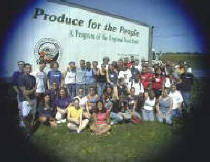 Food Bank Volunteer Group Photo