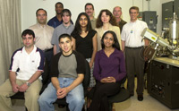Albany High School Seniors join School of NanoSciences and NanoEngineering faculty in CESTM's Analytical and Characterization Lab