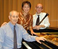 From the left, Findlay Cockrell, Frances Pallozzi Wittmann and Michael Cirigliano II