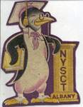 New York State College for Teachers mascot, "The Pedwin"