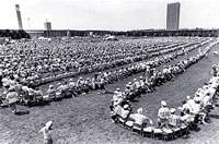 Musical Chairs on Collins Circle - Guinness World Record Day April 20, 1985