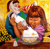 G.G. Roberts "Lucky Whip" Oil on Canvas