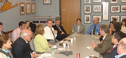 Lunch meeting to discuss perspectives of interest to both sides