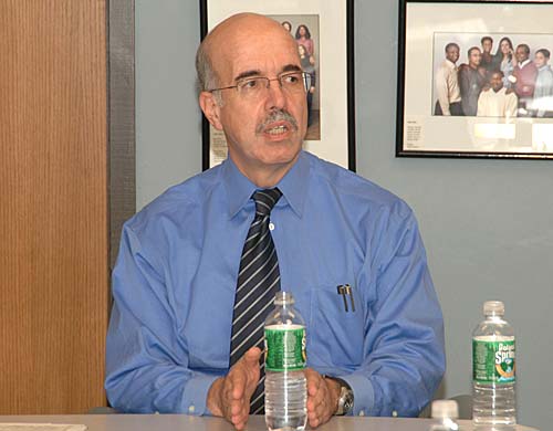 Newsday&rsquo;s managing editor, Rick Galant 