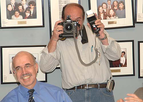 Dueling photographers