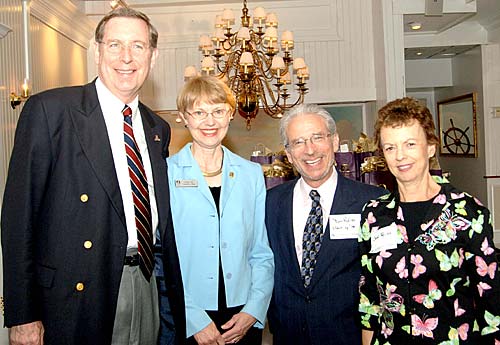 The reception is hosted by Don (MSW&rsquo;70) and Judi Reiss