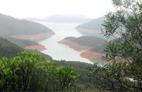 More than 75% of the island of Hong Kong consists of parks and trails with beautiful views like this one.