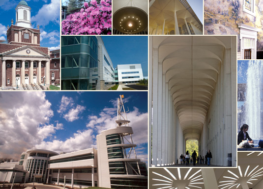 Photos of the UAbany campus