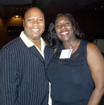 Trevoir Hudson &lsquo;94 and Mary Boyd &rsquo;86.