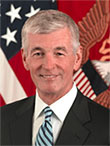 U.S. Secretary of the Army John M. McHugh, honored with the Rockefeller College Lifetime Achievement Award on May 17.