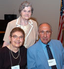 Members of the Class of '47 gather for their 60th reunion.