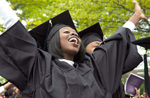 May 16 was a day of elation and celebration at the University at Albany's undergraduate commencement ceremony.