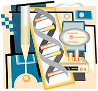 DNA graphic