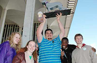 Last fall, Indian Quad won a campus-wide recycling contest.