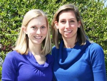 UAlbany 2010 CDC Fellows Gaia Abell and Jennfer Sears.