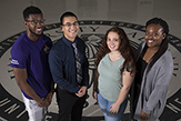 Group of four students accepted into Albany Medical College as part of partnership.