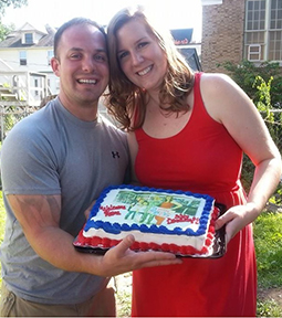 Raquel and Chris Derrick, Dole Foundation