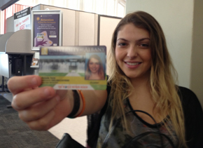 Pam Terni of Brazil studying at UAlbany