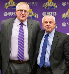 Greg Gattuso and Bob Ford of UAlbany