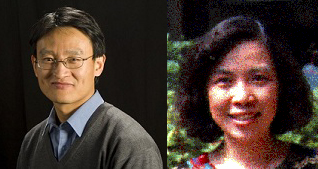 NSF project PI Jianwei Zhang & Co-PI Mei-Hwa Chen of UAlbany