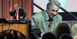 UAlbany's Richard Albagli at left, and John Cimino at right.