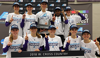 UAlbany women's cross-country, new America East champions