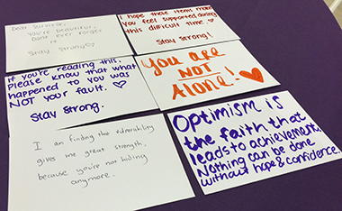 We care on sexual assault